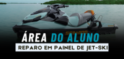 Treinamento reparo em painéis Jet-Skis